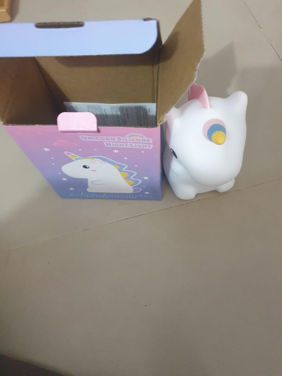 Premium Unicorn Silicone Led Night Lamp
