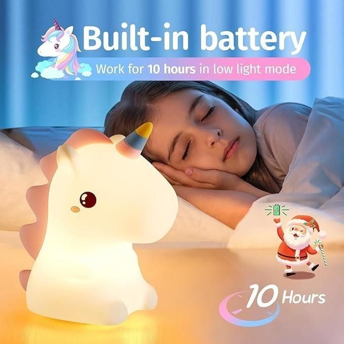 Premium Unicorn Silicone Led Night Lamp