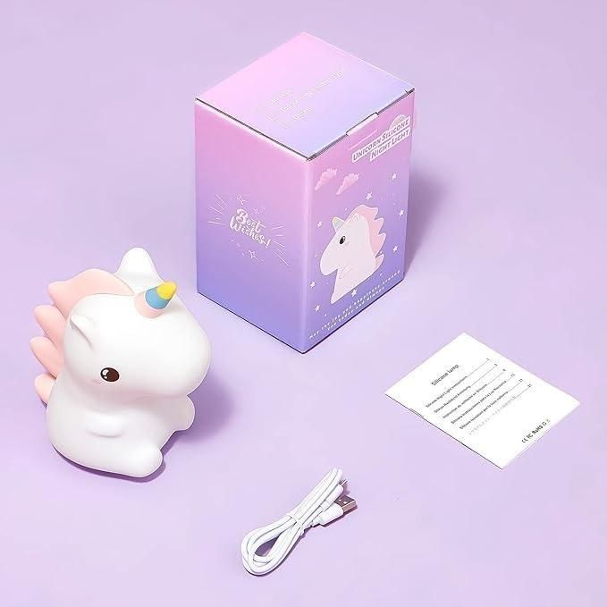 Premium Unicorn Silicone Led Night Lamp